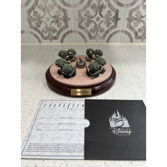 Disney Disney World Central Plaza Olszewski 1st‎ Edition COA - Picture 1 of 9